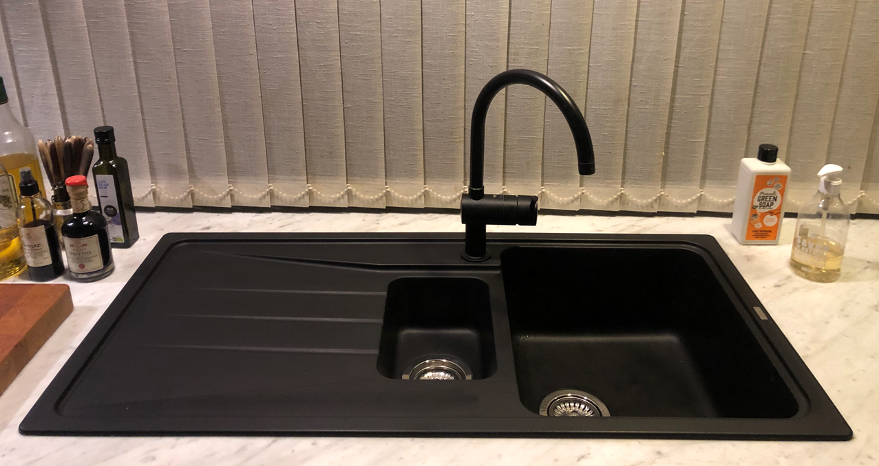 Blanco Zia 526021 Keukenspoelbak Zwart