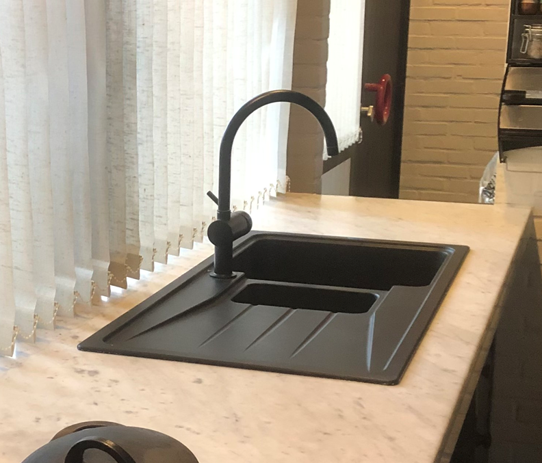 Blanco Zia 526021 Keukenspoelbak Zwart