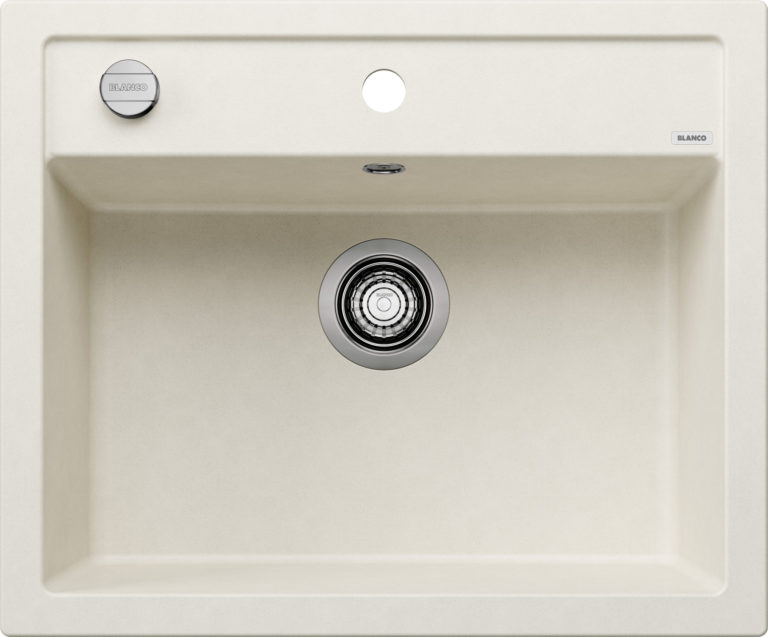 1-128-scaled-1.jpg Blanco Dalago 6 527063 Enkele Keukenspoelbak Silgranit Zacht Wit Inclusief Draaiknopbediening Opbouw