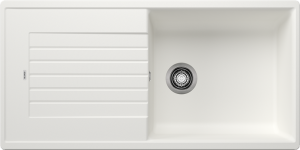 Blanco Zia XL 6 S 517571 Keukenspoelbak Silgranit Wit Omkeerbaar Opbouw