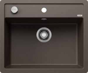 Blanco Dalago 6-F 515095 Enkele Keukenspoelbak Silgranit Café Inclusief Draaiknopbediening Vlakbouw