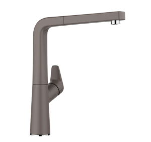 Blanco Avona-S 526928 Eenhendel Keukenmengkraan Met Uittrekbare Handdouche Silgranit Vulkaangrijs