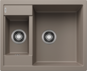 Blanco Metra 6 517352 Anderhalve Keukenspoelbak Silgranit Tartufo Omkeerbaar Opbouw