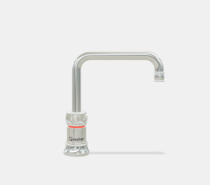 Quooker Classic Nordic Square Single Tap Chroom Met PRO3 Boiler En Cube Boiler 5 in 1 Kokend Water Keukenkraan Ook Gekoeld Gefilterd En Bruisend Water