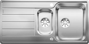 Blanco Classimo 6 S-IF 525328 Anderhalve Keukenspoelbak RVS Inclusief PushControl Bediening Omkeerbaar Vlakbouw Of Opbouw