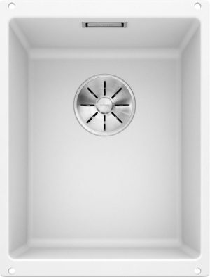 Blanco Subline 320-U 523410 Enkele Keukenspoelbak Silgranit Wit Onderbouw