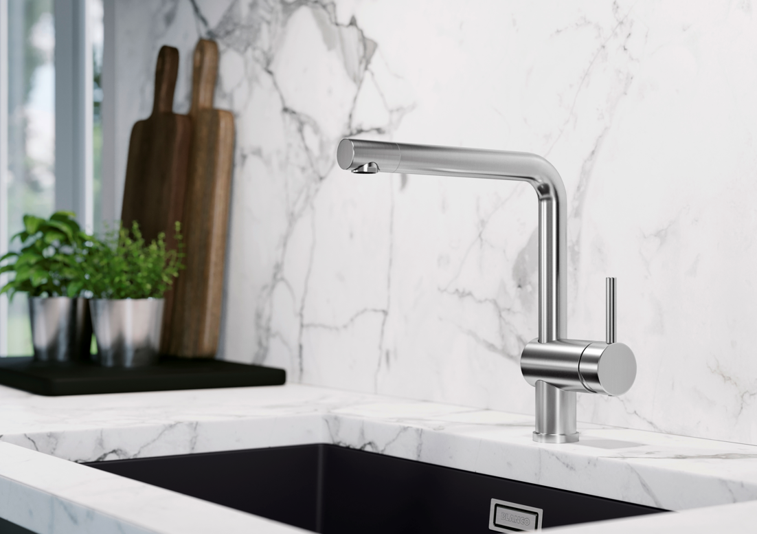 2-6-6.png Blanco Linus 526961 Eenhendel Keukenmengkraan Silgranit Zacht Wit