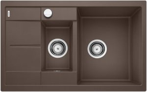 Blanco Metra 6 S Compact 515044 Café Keukenspoelbak Silgranit Inclusief Draaiknopbediening Omkeerbaar Onderbouw Of Opbouw