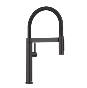 Blanco Culina-S Mini 527468 Eenhendel Keukenmengkraan Mat Zwart Met Uittrekbare Handdouche