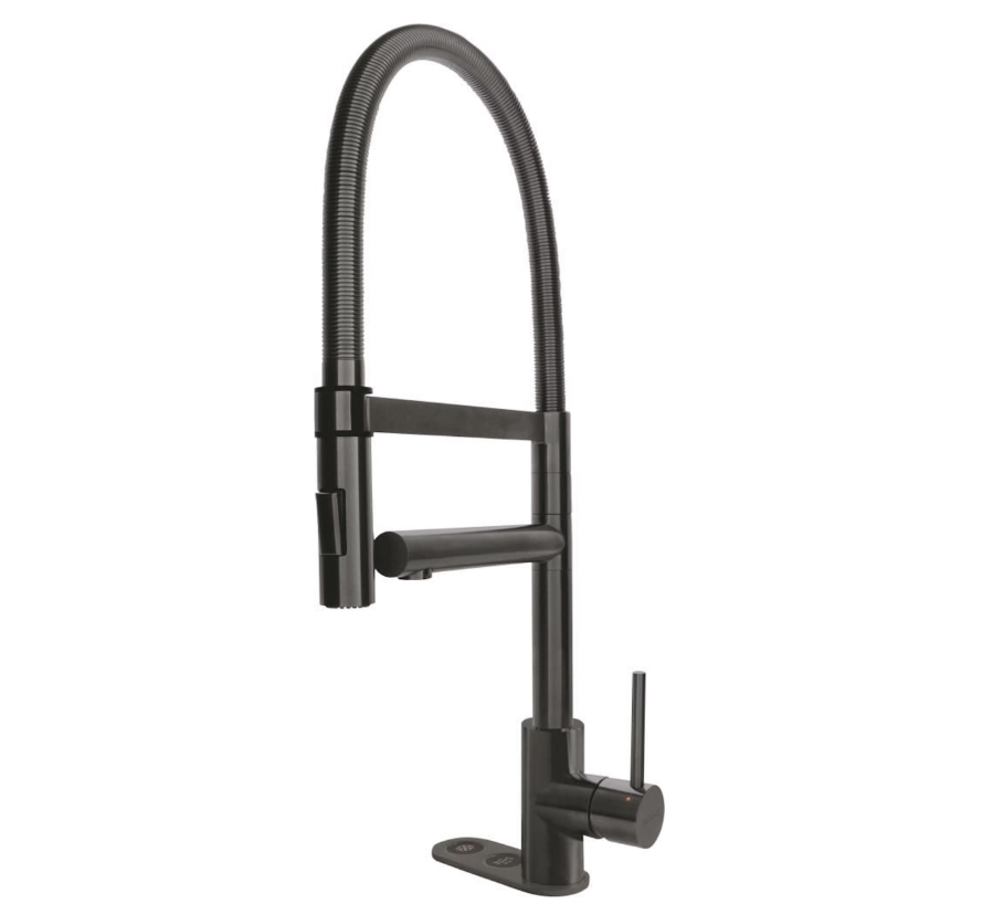 Selsiuz Cool XL Gun Metal 350712 4 in 1 Cool Water Keukenkraan Voor Gekoeld En Bruisend Water Gun Metal