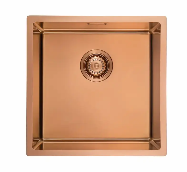 Trafinox Trente Keukenspoelbak 40 x 40 Copper Onderbouw - Vlakbouw - Opbouw