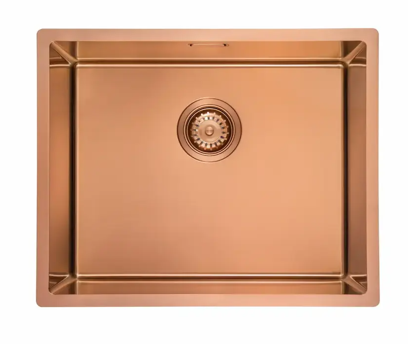Trafinox Bozen Keukenspoelbak 50 x 40 Copper Onderbouw - Vlakbouw - Opbouw